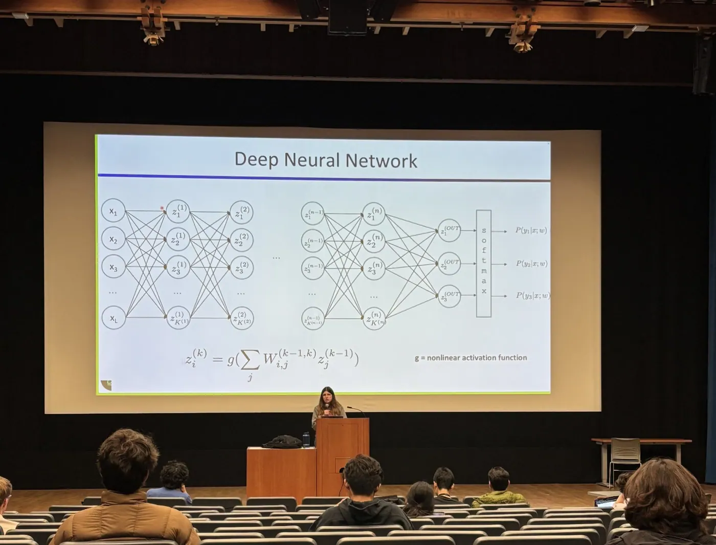 Lecture hall in Jørgen's COMPSCI 188 class at UC Berkeley